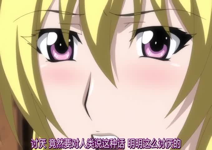 【有码中字】エルフ姫ニィーナ Vol.02 触手スーツの娼婦姫