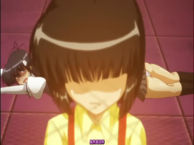 【有码中字】[ピンクパイナップル] あらいめんとゆーゆー THE ANIMATION Ghost.1「丸いお尻がゆるせない☆」