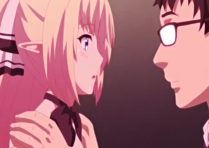 【有码中字】[魔人]○○交配 第一話 優等生の彼女はエルフのお姫様