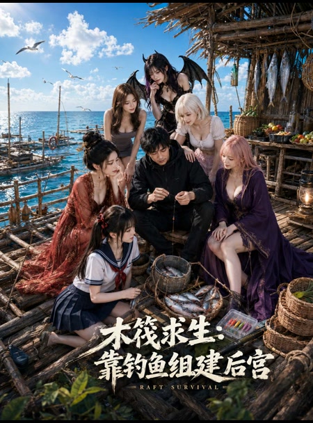 木筏求生：靠钓鱼组建后宫 第05集