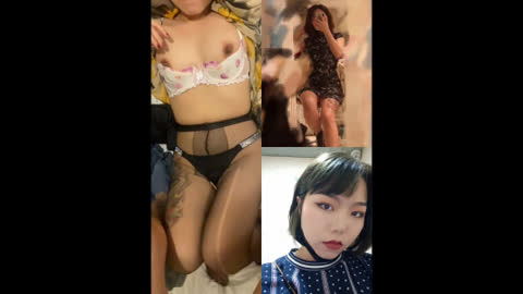 一线天嫩逼纹身露脸害羞学妹