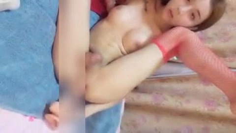 同性 红网袜骚TS思瑶2