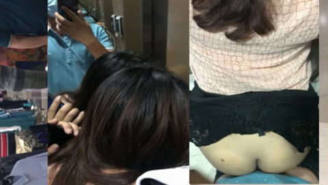 [原创] 商场试衣间后入熟女 外面都是人 出来看到对面铺面店员诧异的眼光