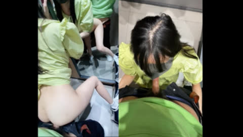 [原创] 不行旁边还有人试衣服刺激的很对着镜子后入她