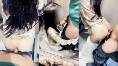 [原创] 商场试衣间操出水声高潮痉挛多次 喜欢的收藏支持一下