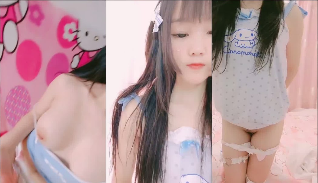 纯欲可爱小萝莉极品身材，非常奈斯嫩水，摸奶咪咪头深情挑逗诱惑撩骚勃起的爸爸们快点来干她一炮