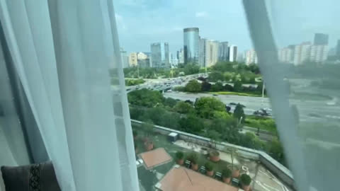 模仿张津渝视频拍摄 高颜值御姐沦陷