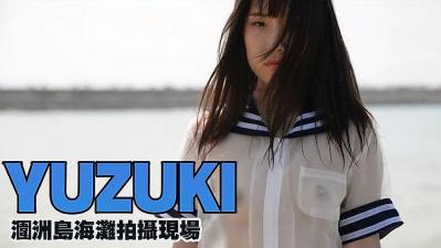 涠洲岛海滩拍摄现场
