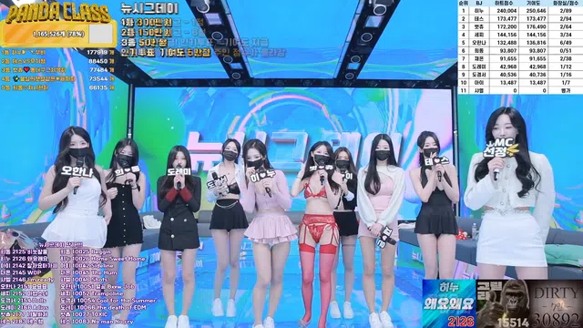韩国主播-熊猫课堂第10集