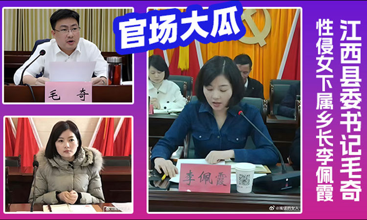 官场大瓜江西县委书记毛奇性侵女下属乡长李佩霞