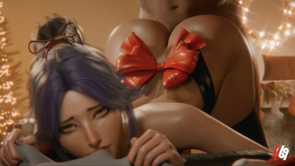 [H69Verse]Yoruichi-ChristmasAnimation