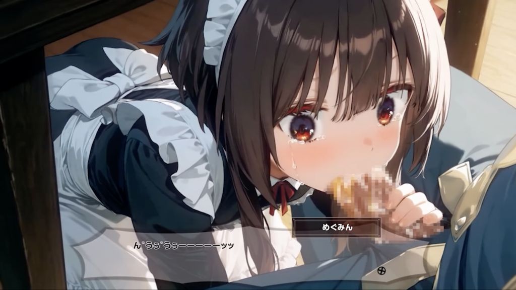 [はるとしを応援し隊][⑤-机の下-動画版]この魔女っ娘は今日からワシのメイド！